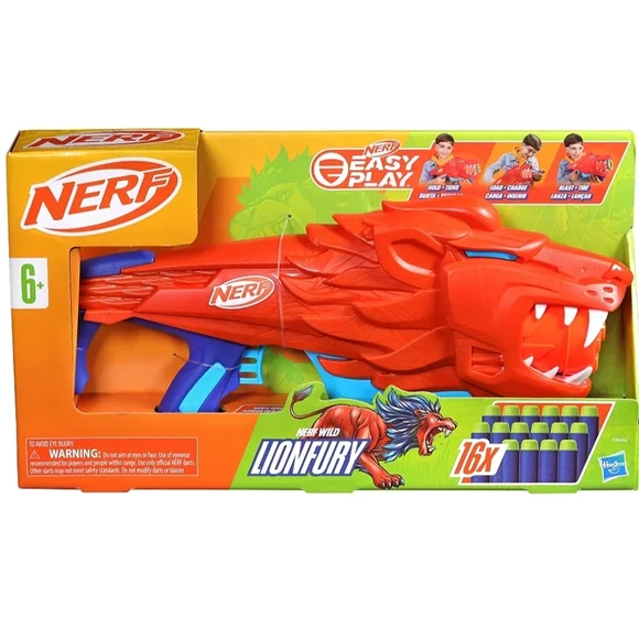 NERF LionFury Blaster - Picture 1 of 6